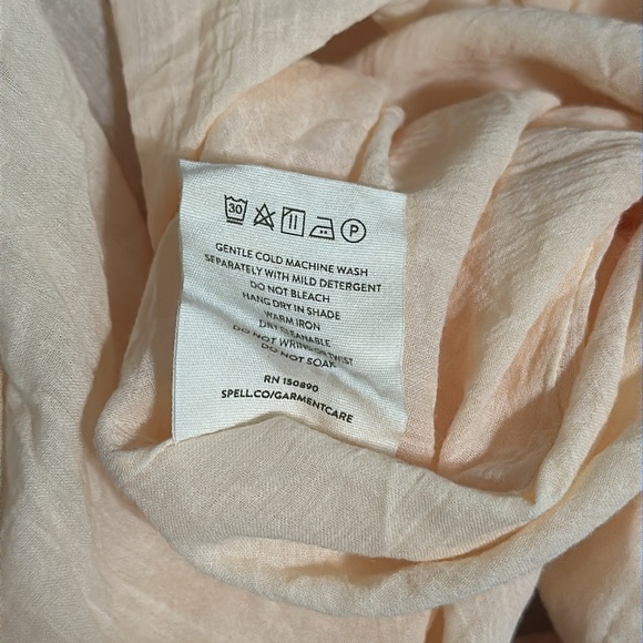 SPELL & THE GYPSY Utopia strappy floral Cinnamon sundress - Picture 11 of 11